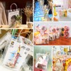 Oomcu 18 Pack Clear Plastic Gift Bags with Handle,9.06" x