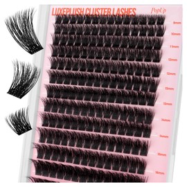 PopUp Lash-Extension-Clusters, Volume Lash Clusters 9-18mm mix Fluffy Lash Extension D Curl Individual Lashes DIY Clusters Lashes Extension at Home M03