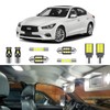 LIGHSTA 10PCS Super Bright White LED Interior Light Kit Package