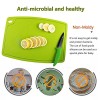 liflicon Silicone Thick Cutting Boards Mats Set of 3 Foldable