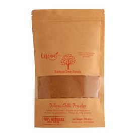 BanyanTree Foods Kashmiri Yellow Chilli Powder (Hot) 200g ~ All Natural, Indian Origin