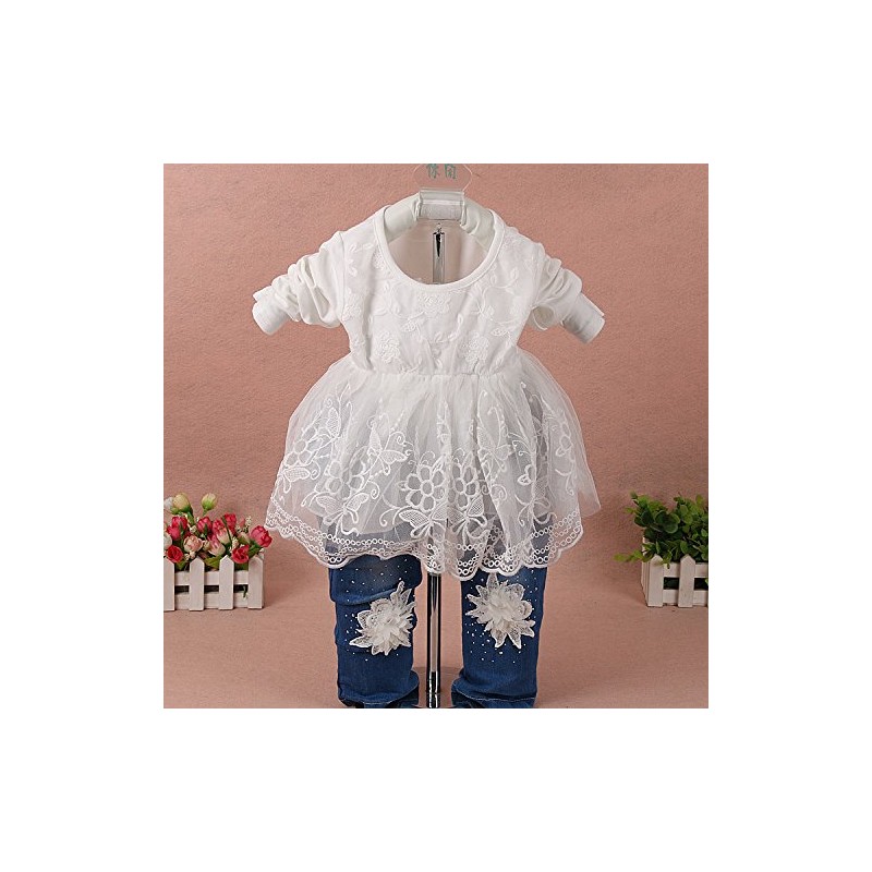 Conjunto de ropa para bebés y niñas, 3 piezas, ropa