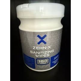 ZEHN-X 180 Count Canister Hand Wipes made with Tea Tree Oil and Aloe Vera