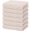 Moosfor Tea Towels, 100% Cotton, Set of 6, 32 x