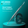 MR.GREEN Multi-Function Nail Care Tools Cuticle Pusher Nail Dirt Cleaner
