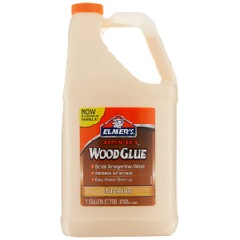 Elmer's E7050LMR Carpenter's Wood Glue, 1 Gallon