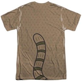 Popfunk Regular Show Hamboning Unisex Adult Sublimated Costume T-Shirt (Front/Back) - 2X-Large - Multicolor