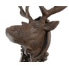 Antiqued Finish 8 Point Buck Deer Door Knocker