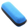 Megan 2095-04 Glasses Case, Semi-Hard, Fashionable, SDGs Felt Fabric, Zip