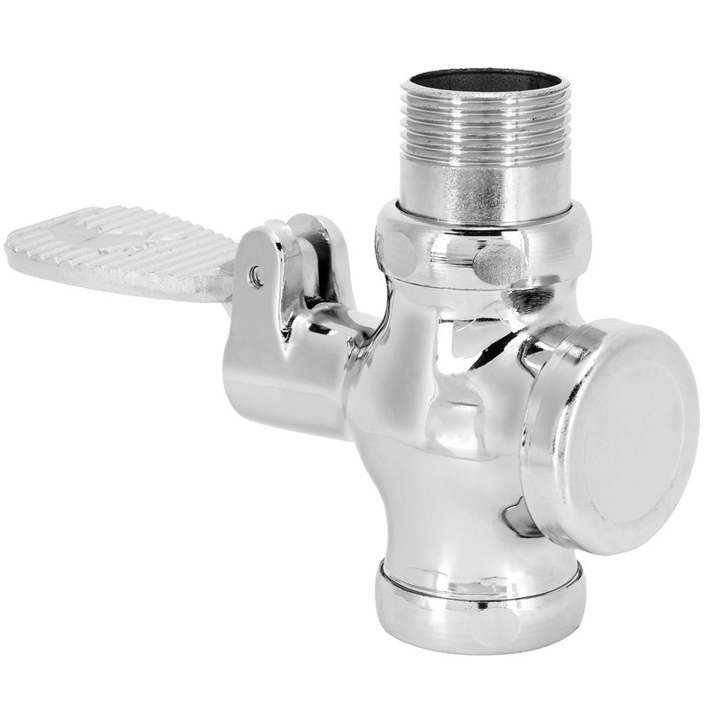 Pedal Toilet Delay Flushing Valve Foot Pedal Water Valve for