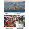 City Magic DIN A4 Wall Calendar for 2025 Cities Travel