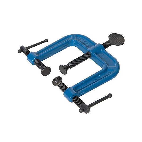 3-way Clamp - 62mm Woodwork G-clamps Silverline (868223)