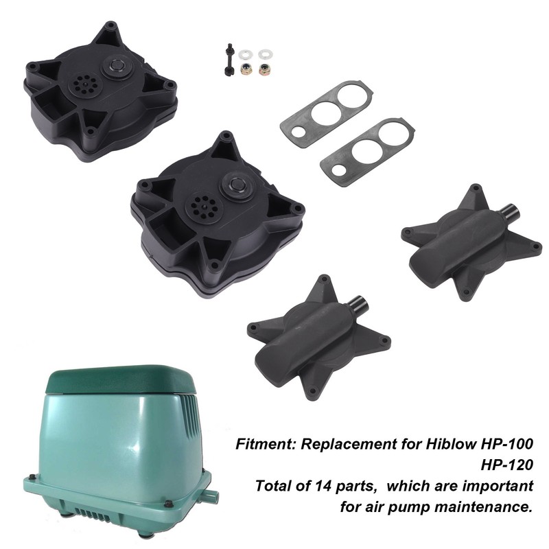 Complete Air Pump Diaphragm Rebuild Repair Kit Replacement for Hiblow