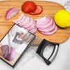 Stainless Steel Cabbage Shredder & Onion Slicer for Coleslaw, Cuchillo