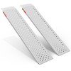 VNN Aluminum Shed Ramp 2PCS - 4' Long Loading Ramp