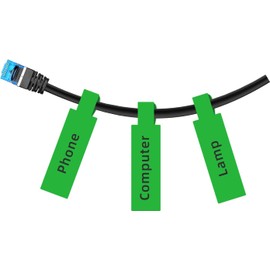 Niimbot Thermal Cable Stickers D11/D110 Green 12.5 x 109 mm (Pack of 65)