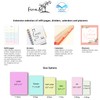 Notes Refill Pages for Discbound Planners, Fits with Circa Letter,