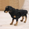 MOREZI Winter Dog Jacket, Waterproof Outer Layer, Fleece Lining, Back