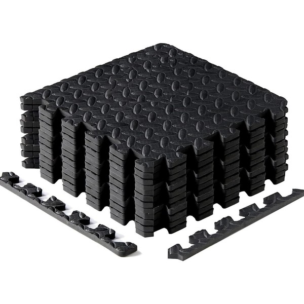 Venbytech for Interlocking Exercise Foam Mats with Border – Interlocking