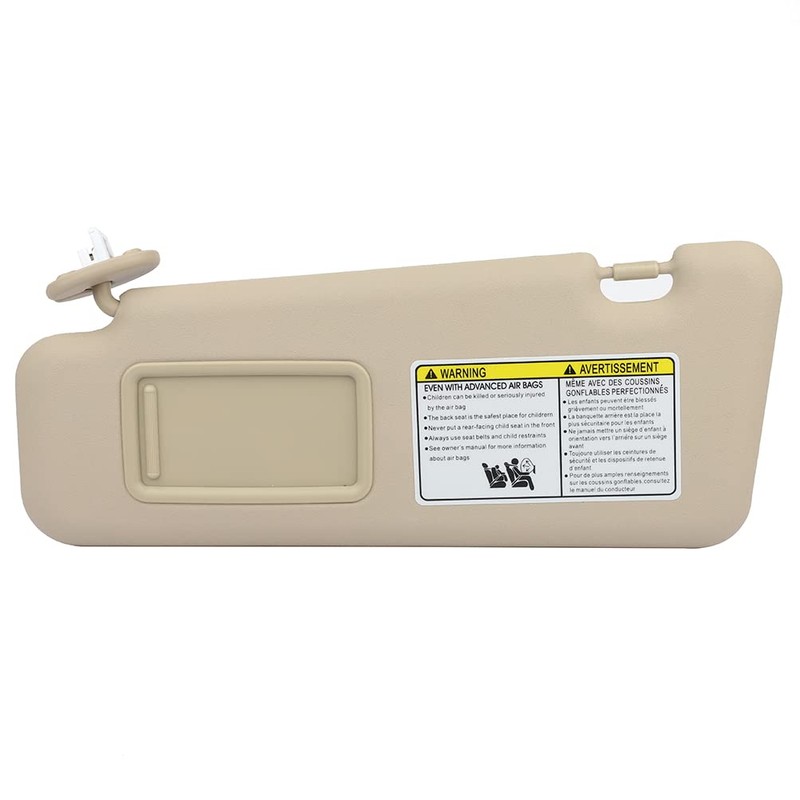 CCIYU Left Driver Side Sun Visor fit for 2008-2013 for