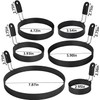 Egg Rings Set, 6 Stainless Steel Pancake Molds and Egg