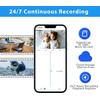 Hiseeu 2.4G WIFI Wireless Light Bulb Security Camera with SD