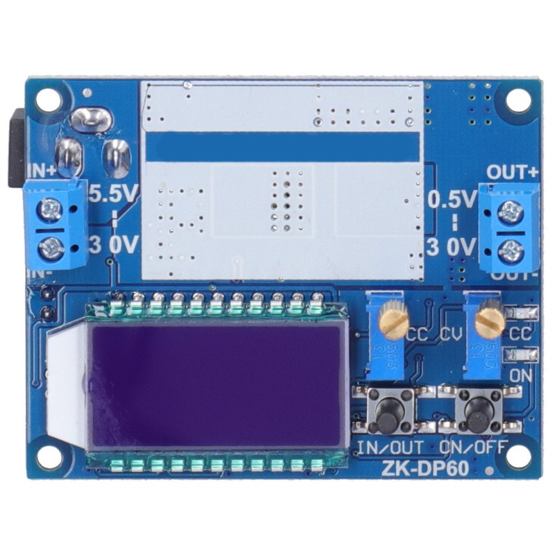 Power Supply Module Adjustable Circuit Board Module with Acrylic Shells