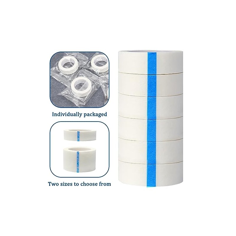 6 Rolls Micropore Tape 2.5cm x 9.1m Medical Tape