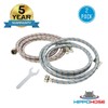 Washing Machine Hoses (10FT) - 90° Elbow - OCTAGON Connections