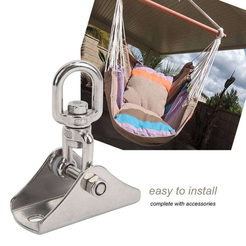 Heavy Duty Yoga Suspension Hooks Stainless Steel Hammock Hooks with
