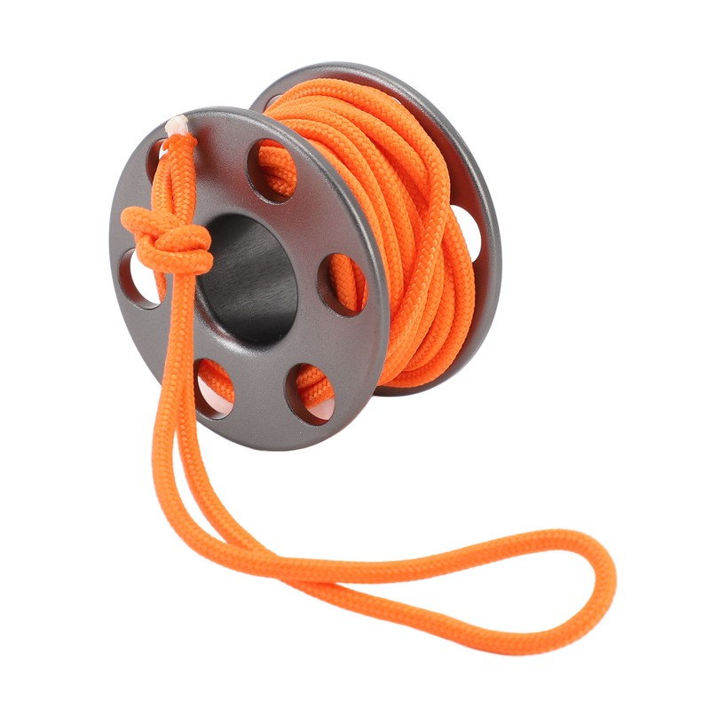 Scuba Diving Finger Reel Aluminum Alloy Mini Finger Spool Reel