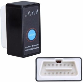 OBD2 ELM327 Diagnostic Switch Controllable Bluetooth Bluetooth Ver2.1 OBDII Mini Scan Tool for Android & PC (V2.1)
