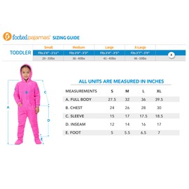 Joggies - Pitch Black Footless Hoodie One Piece Tracksuit - Toddler - XLarge (Fits 3'7-3'9")