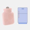 Mini Hot Water Bottle Bag Warm Hand Feet Warmer Water