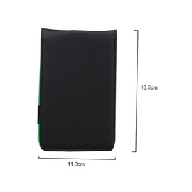 BESPORTBLE Portable Golf Score Keeping Book PU Scorebook Design for Score Recording Compact Notepad for Golfers Fits Standard Scorecards