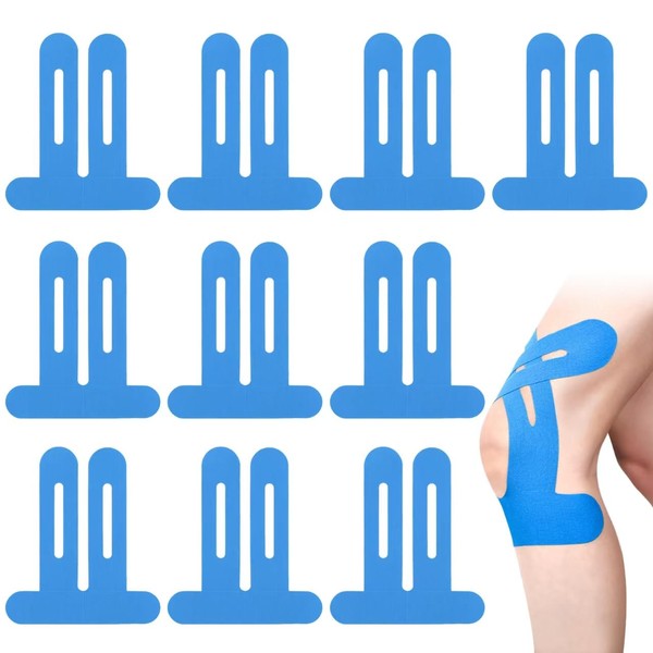 10 Count Kinesiology Tape for Knees, Waterproof Athletic Tape, Durable