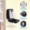 AMIR Key Lock Box for Outside, Wall Mounted Lockbox for