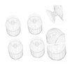 Mipcase 4pcs Acrylic Fish Feeding Cups Durable Shrimp Feeder Food