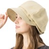 Loo&c Women's Hat, Large Size, Cooling Sensation, 100% Light Shield,