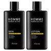 Men's Large Size Skin Lotion 200ml (2 Bottles) / Dual Functional for Whitening and Anti-Wrinkle Improvement / 남성 화장품 대용량 스킨 로션 200ml 2개 / 미백 주름개선 2중 기능성
