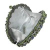 Boutique De FGG Peacock Crystal Clutch Bag Women Formal Evening