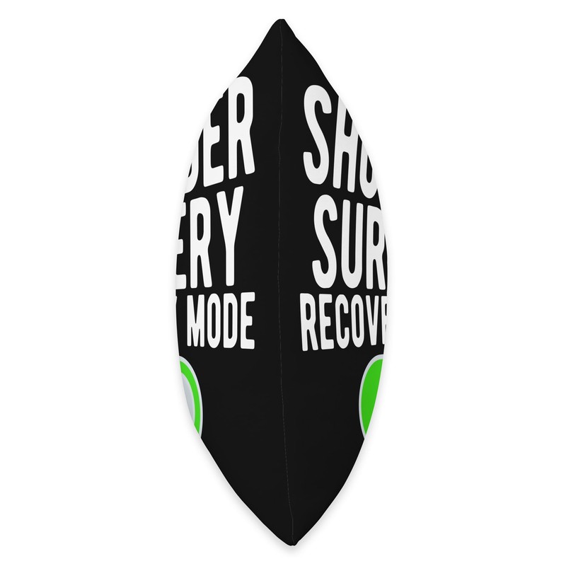 Shoulder Surgery Recovery Mode On Shoulder Surgery Survivor Throw Pillow