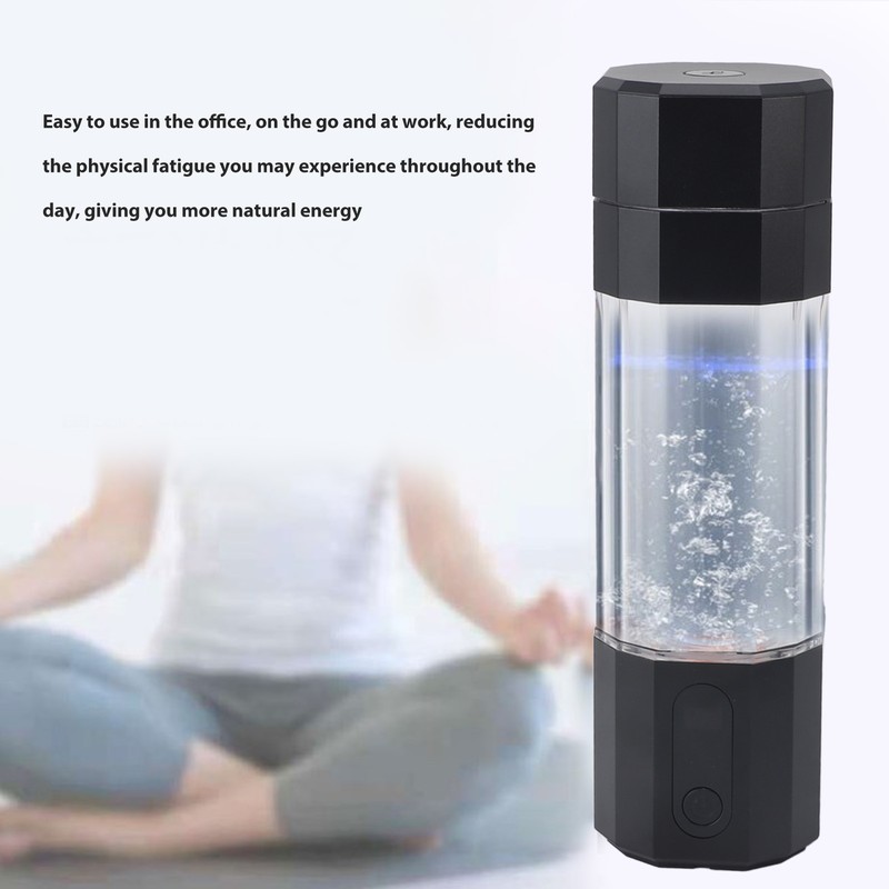 Hydrogen Water Bottle 208ml Rechargeable Portable Hydrogen Water Generator 1600mAh