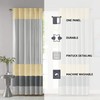 Amherst Polyoni Pintuck Window Curtain Yellow 84" Panel