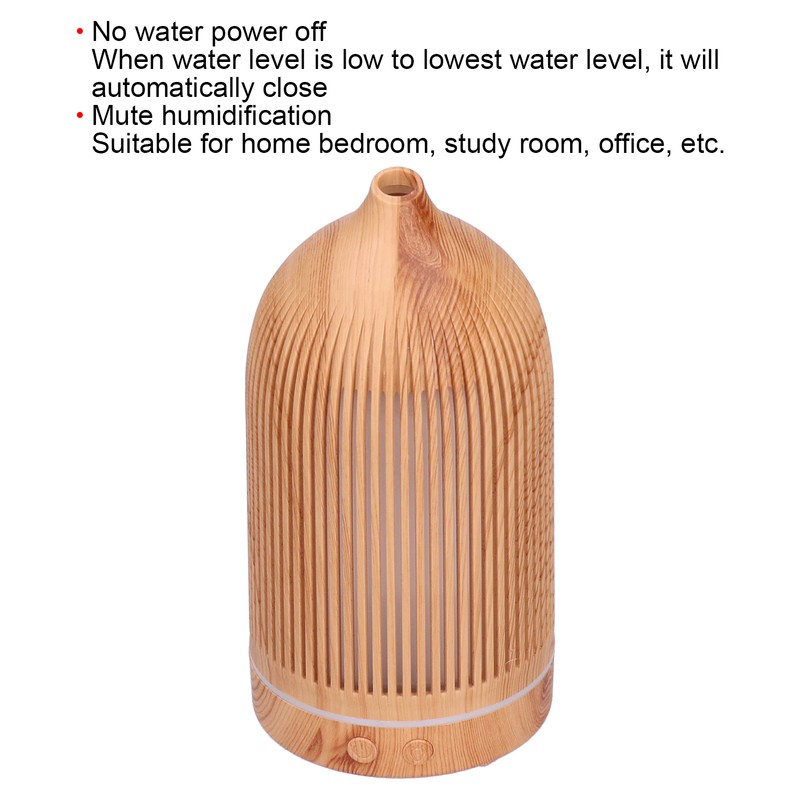 200ml Mini Hollow Humidifier with Night Light USB Powered Aroma