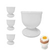 4PCS Egg Cups Reusable Plastic Eggs Cup Holder Dishwasher Safe