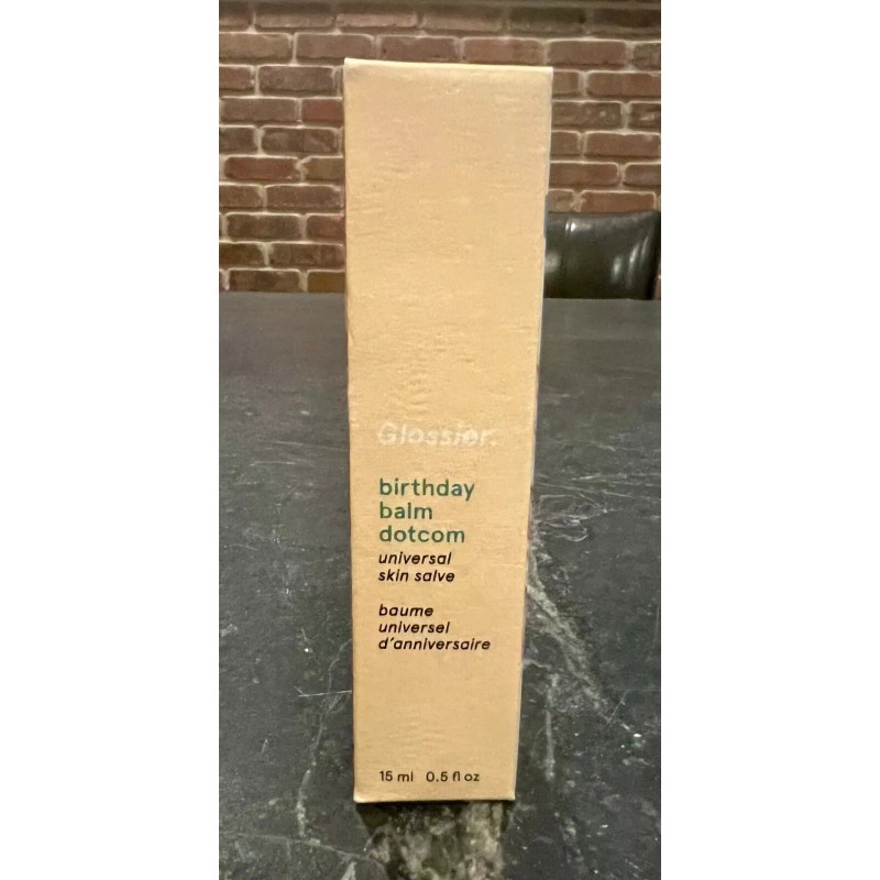 GLOSSIER Birthday Balm Dotcom Universal Skin Salve ORIGINAL FORMULA NIB