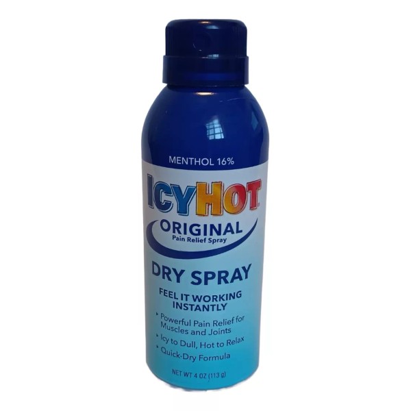 Icy Hot Original Spray Contra Dolor Menthol 4oz(118ml)