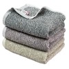 Trampalan Imabari Towel Face Towel, Set of 3, Eco Mix