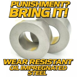 HD Switch (4 Pack) Front Wheel Bushings Bearings Replaces M123811 John Deere w/ HubCaps